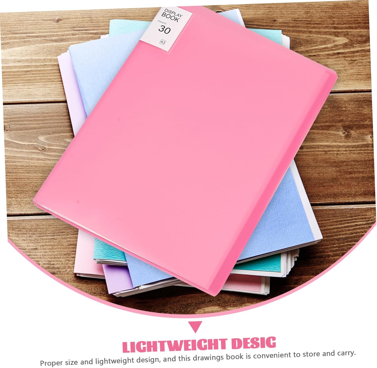 Diamond Art Portfolio Organizer 2 Books with Pockets, 30 Pages