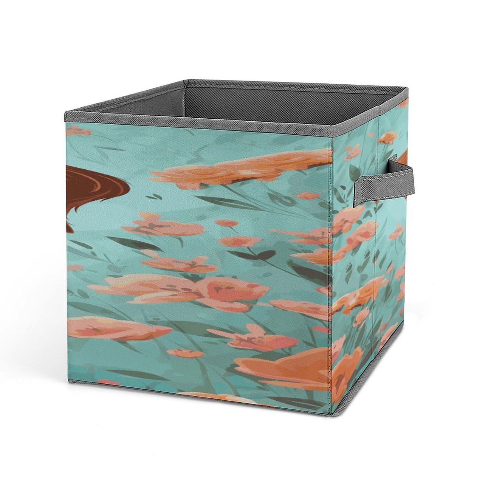 Fekiloot Style Funny Dog Storage Bins Storage Baskets