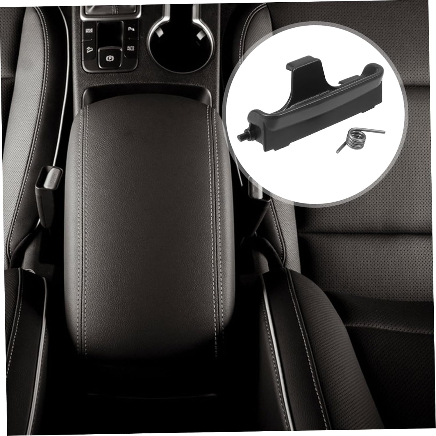 ORFOFE Vehicle Accessories Armrest Box Handle Replacement Abs Material Center Console Armrest Lid Latch