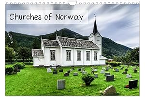 Churches of Norway (2024 Wall Calendar)