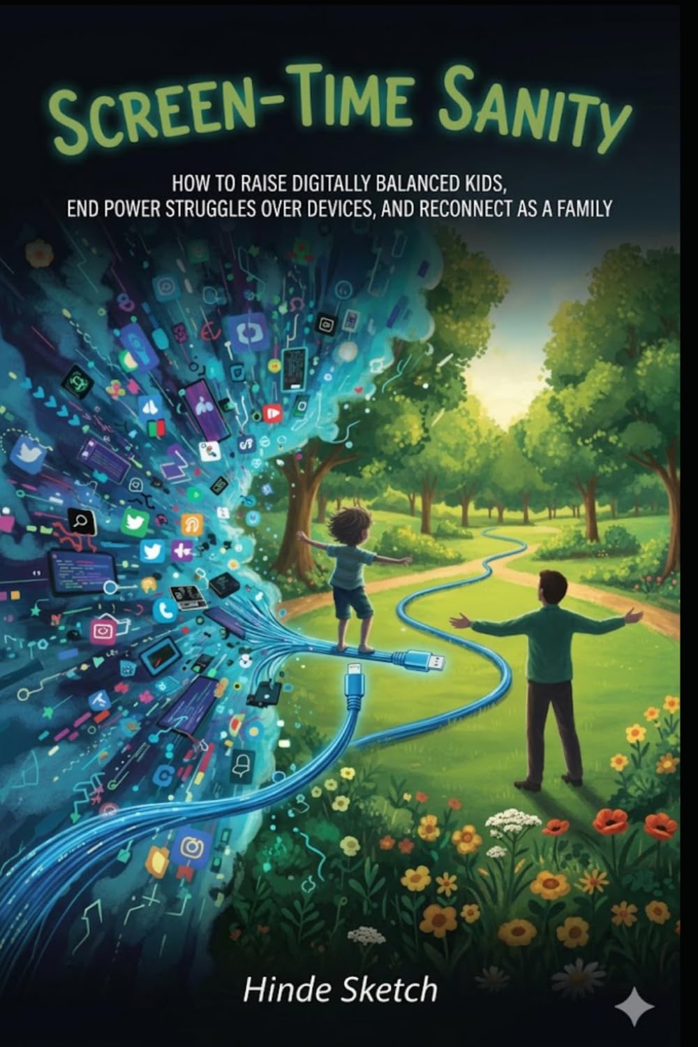 Screen-Time Sanity: How to Raise Digitally Balanced Kids, End Power Struggles Over Devices, and Reconnect as a Family