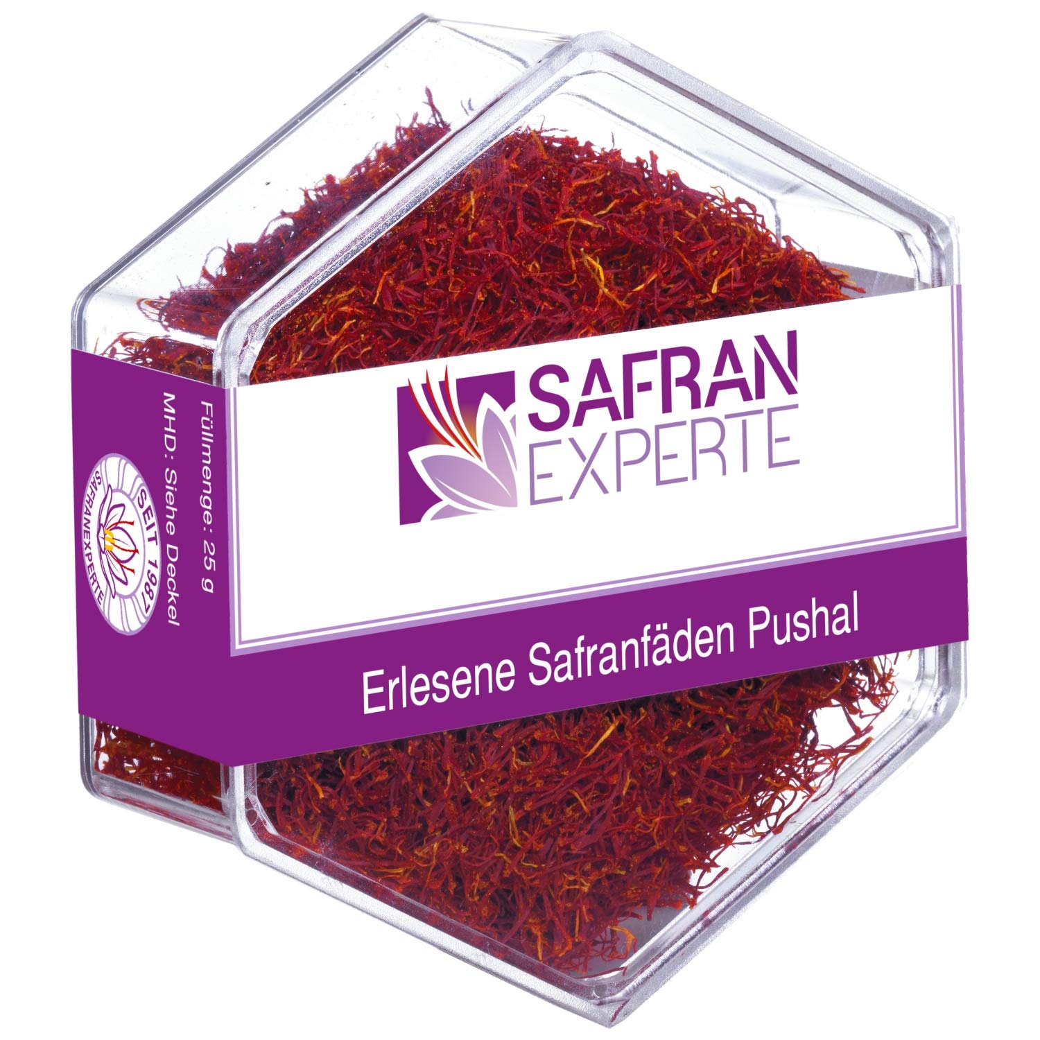 SAFRAN Fils Pushal différentes doses et grammes beaucoup de volume arôme oriental saffron threads (25 grammes)