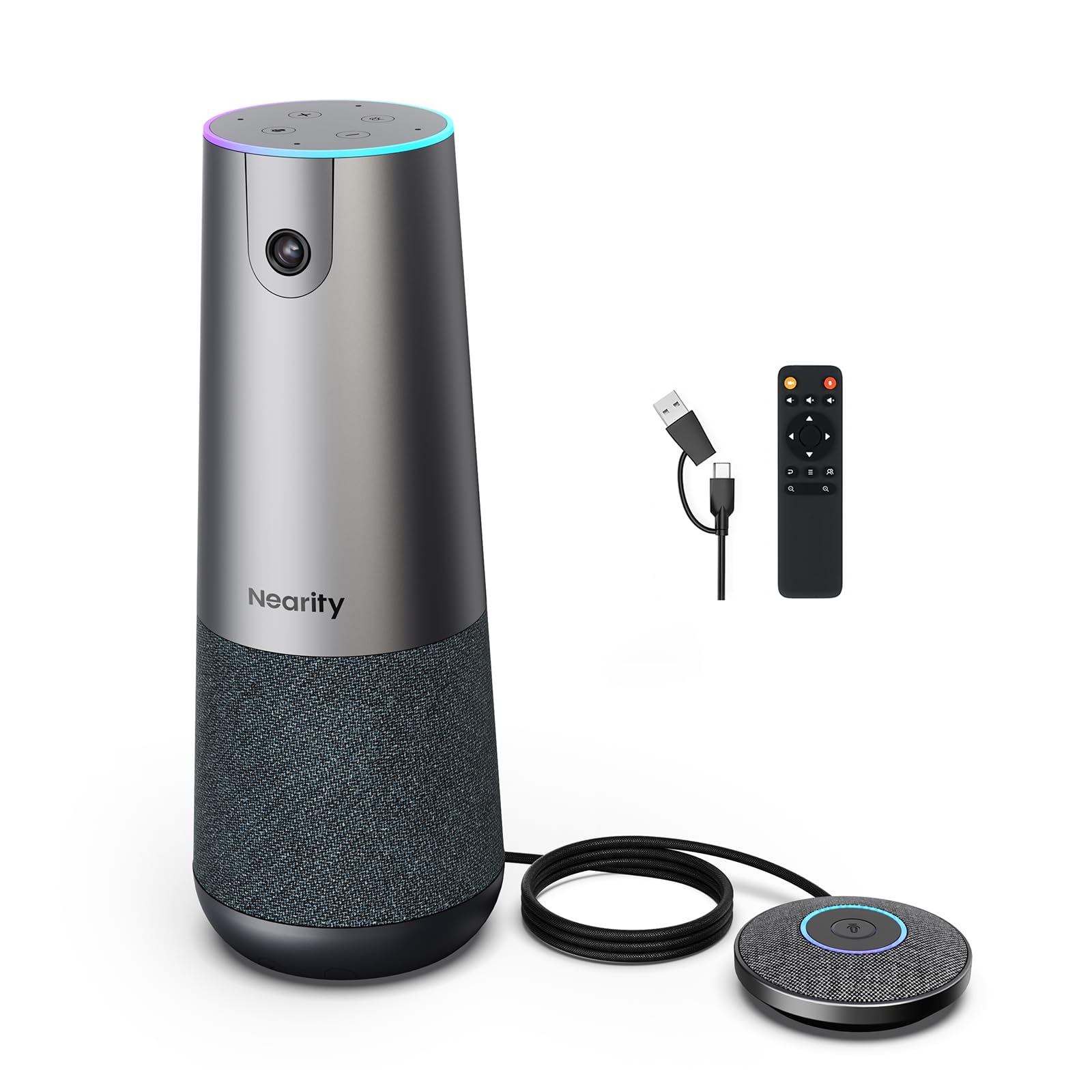 Amazon.co.jp: Nearity 120 Max【拡張マイク付属】会議用 Webカメラ 4K