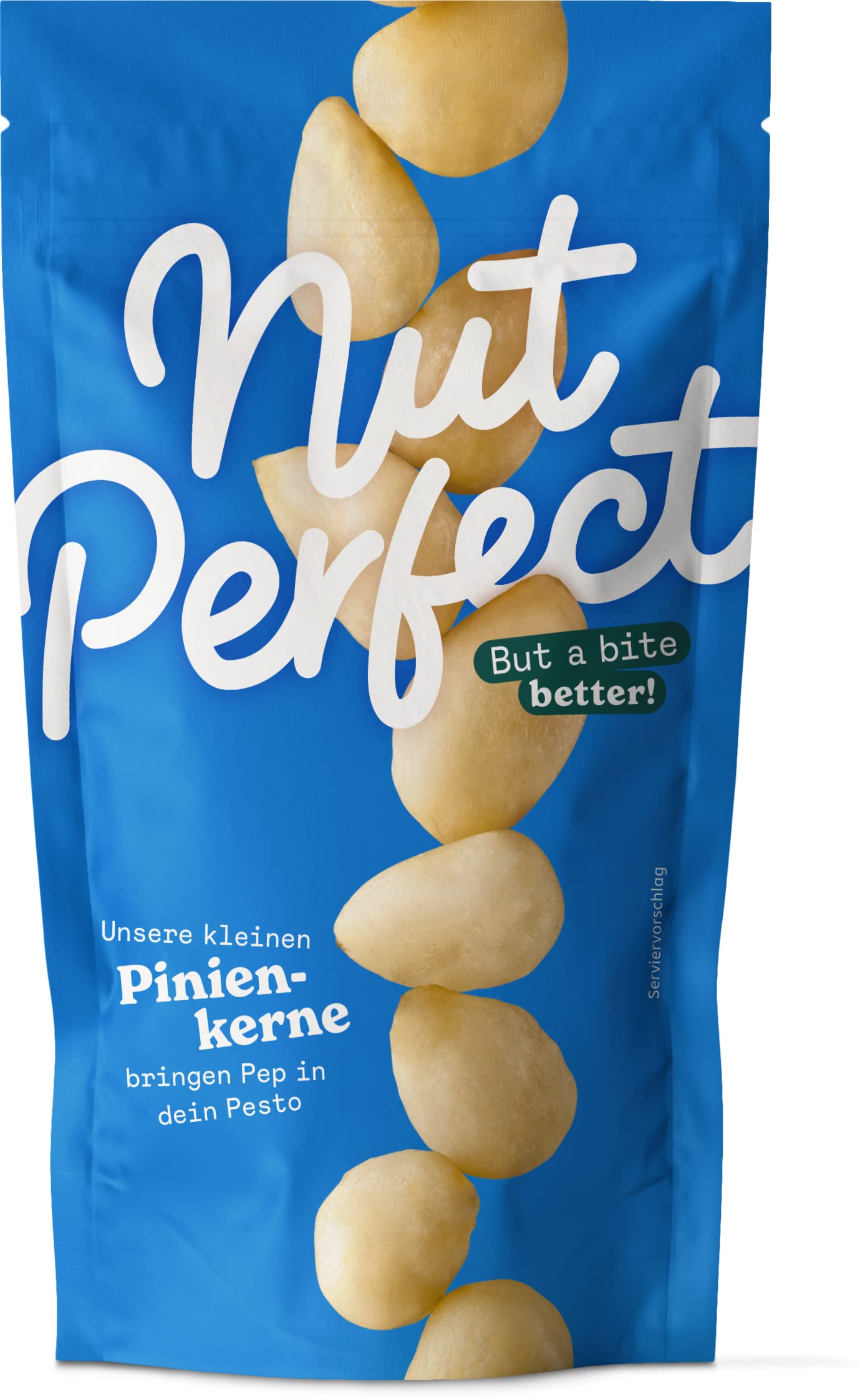 Nut Perfect | Pinienkerne | klein und rund | besonders kerniger und intensiver Geschmack | ideal zum Rösten | Kerne der Pummelkiefer | 50g