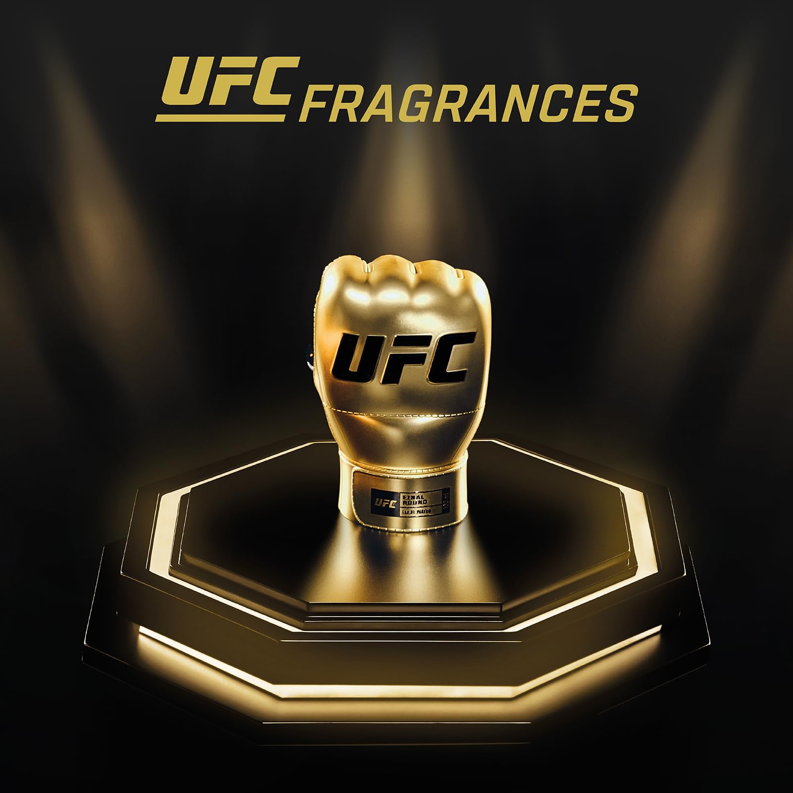 UFC Final Round Profumo Uomo 100ml | Eau de Parfum, Fragranza Ambrata e Cuoio, Profumi Uomo