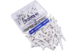 1 1/2 Inch Plastic Golf Tees - 50 Pack Bulk