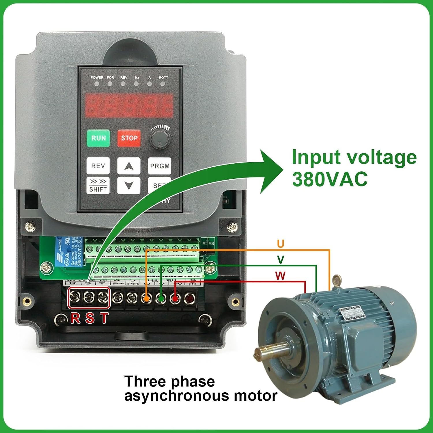 INVERTERS 5.5KW 380V 13A Variable Frequency Drive Inverter VFD
