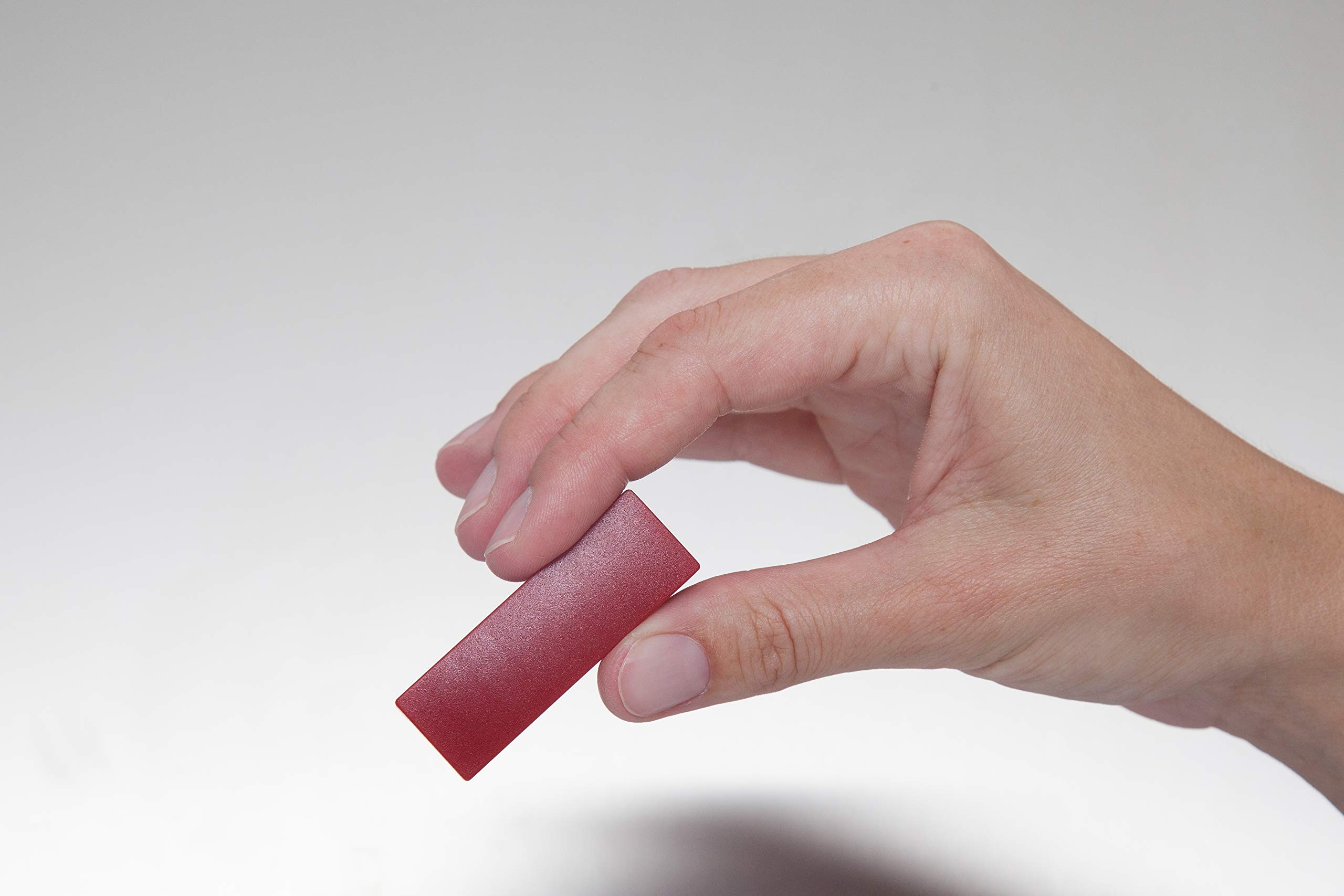 MAUL Magnesy MAULsolid 54 X 19 Mm (10 Sztuk) Mini Magnesy z Tworzywa Sztucznego O Wysokiej Przyczepności Silne Magnesy na Tablicę Suchościeralną i Tablicę Magnetyczną Idealne do Biura, Biura