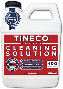 Floor Cleaner Compatible with Tineco - 100 CLEANINGS - 32oz Floor Cleaning Solution for Tineco - Universal Wood Floor Cleaner - Safe, All-Natural - For iFloor3, S7 Pro, S3, S5, S6 No Steam Models