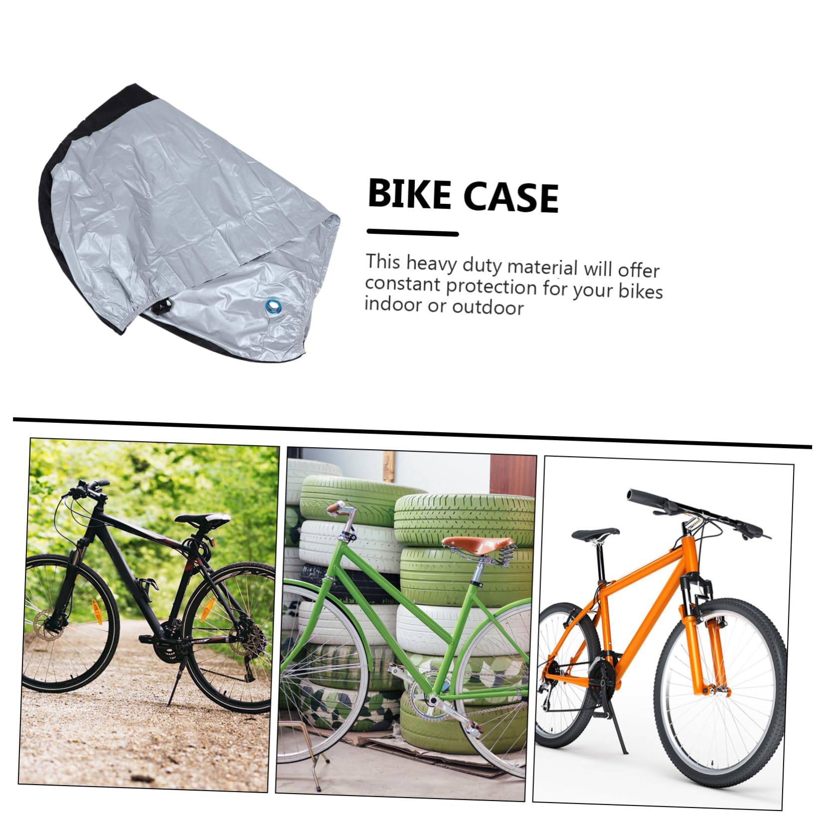 Polyester-zyklusgehäuse Fahrradschutzabdeckung wasserdichte Zyklusabdeckung Fahrradversorgung