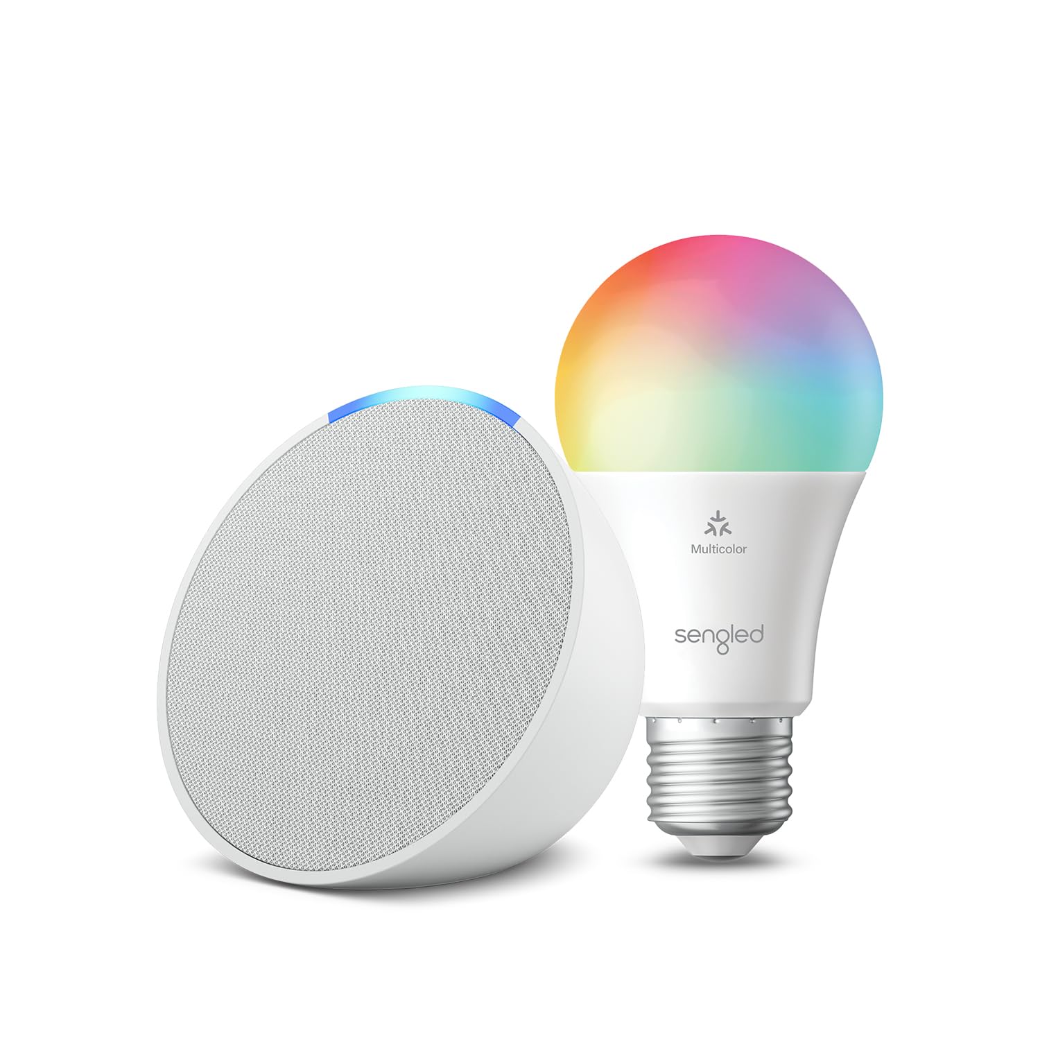 Kit Smart Home: Echo Pop Lavanda + Lampadina Sengled LED - Controllo Alexa, Musica E Luci Intelligenti - Foto 10