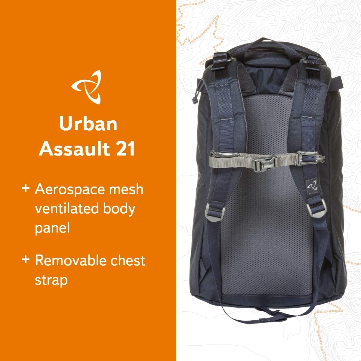  | MYSTERY RANCH Urban Assault 21 Backpack - Inspired by Military Rucksacks, Galaxy, 21L | Casual Daypacks
