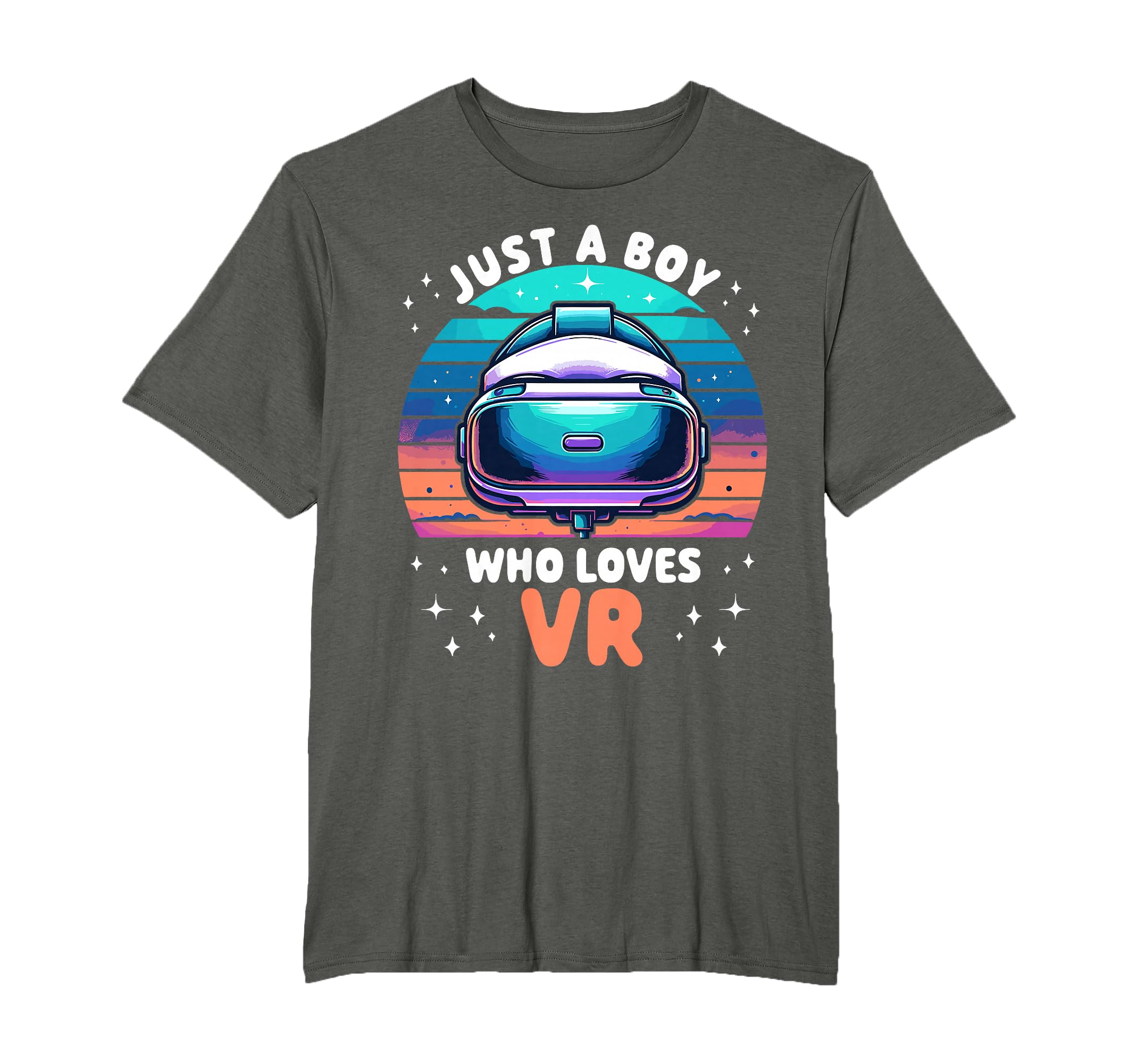 Just a Boy who loves VR, Cute Virtual Reality Gaming Game T-Shirt