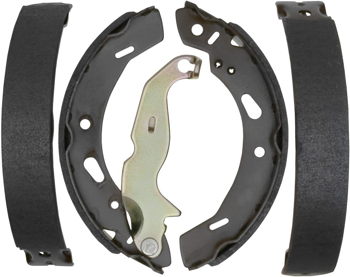 Detroit Axle - Rear Brake Shoes for 2011-2019 Ford Fiesta
