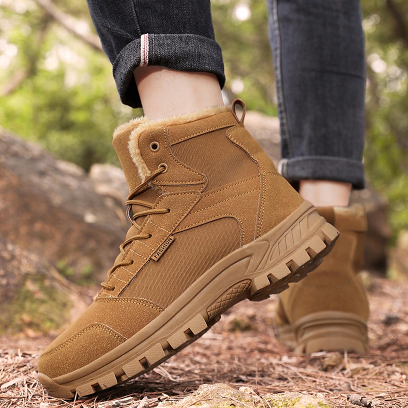 Moda męska, klasyczne buty trekkingowe, trwałe buty do walki