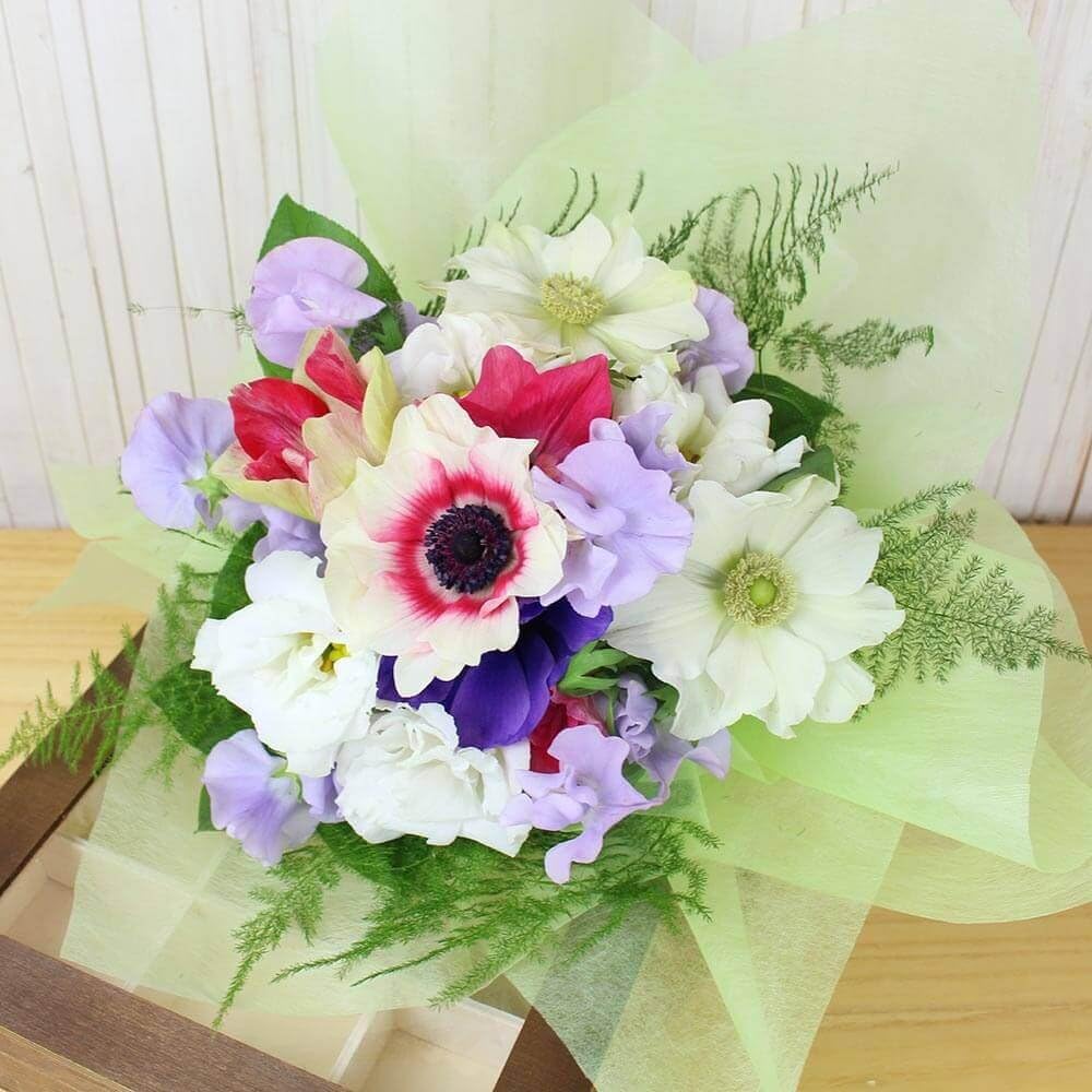 Amazon 春の花ギフト 花束 スプリング アネモネ ブーケ イイハナ ドットコム 花束 オンライン通販 Amazon 春の花ギフト 花束 スプリング アネモネ ブーケ イイハナ ドットコム 花束 オンライン通販