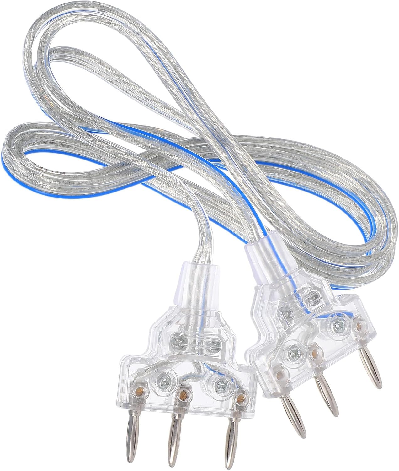 Kichvoe Fencing Body Cord Foil and Epee Hand Wire Conductive Cable with Head Clamp Universal and Adults Competitive Training Equipment