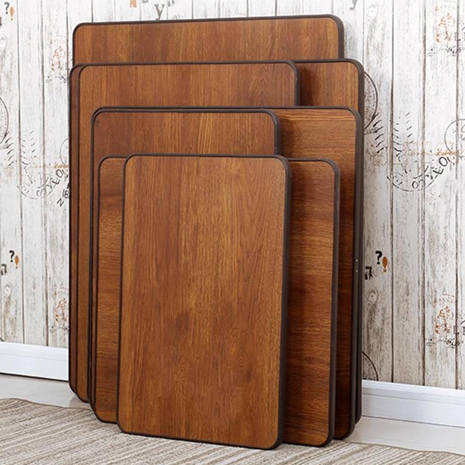 Mesa plegable cuadrada compacta, mesa de centro multiusos, escritorio de estudio y mesa de comedor pequeña para dormitorio o sala de té, diseño elegante y funcional