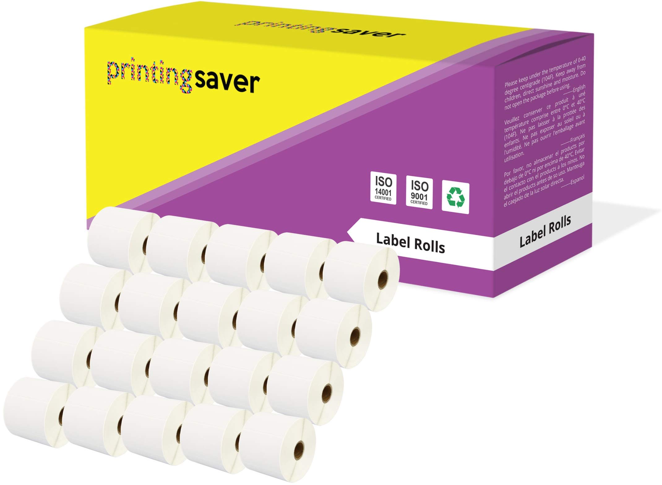 Printing Saver 100 X 50 Mm Rollo De Etiquetas Adhesivas (1000 Etiquetas