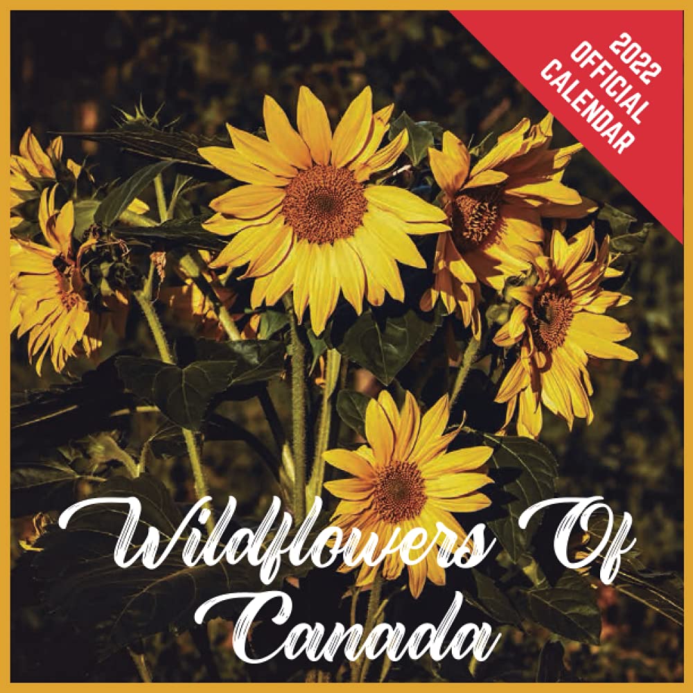 Calendar 2022 Wildflowers Of Canada: Wildflowers Of Canada Official 2022 Monthly Planner, Square Calendar with 19 Exclusive Wildflowers Of Canada Photoshoots from July 2021 to December 2022