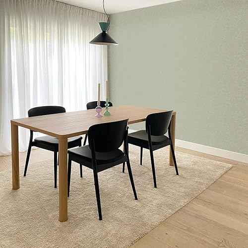 Miniatura 7 de Tempaper Teal Vintage Vine - Papel tapiz extraíble, 20.5 x 16.5 pies, fabricado en los Estados Unidos