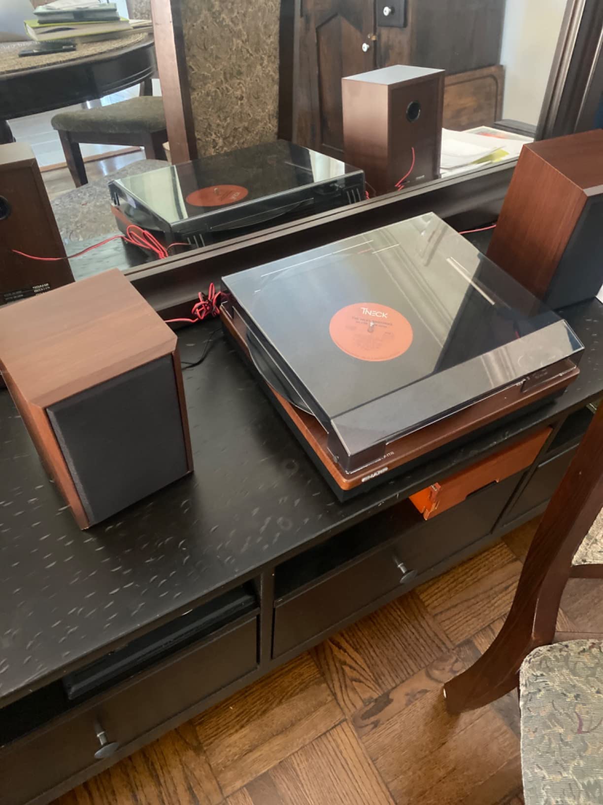 17/mo Finance Sharp RPTT70 Vinyl Record Player Turntable 12" 3