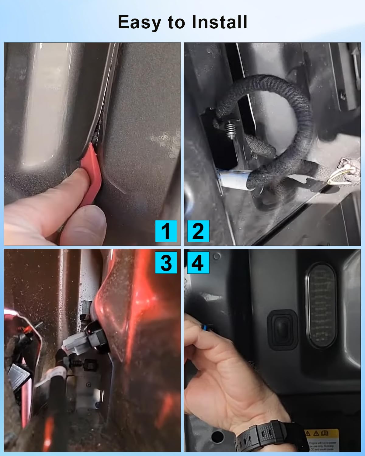 Rear Cargo Bed Light Switch Fit for Ford F150 2015-2023 F250 F350 F450 F550 Super Duty 2017-2023 Replace FL3Z-9C888-B 926-521 SW7733