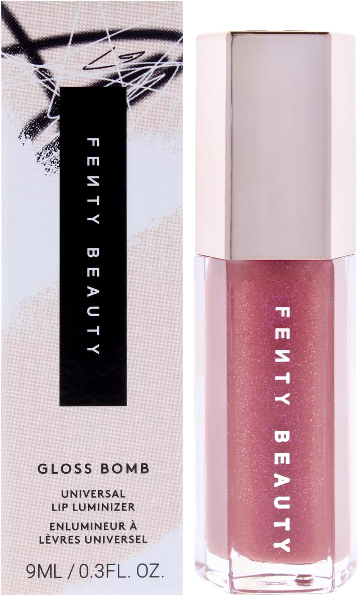Gloss Bomb Universal Lip Luminizer - 08 Riri by Fenty Beauty for Women - 0.3 oz Lip Gloss