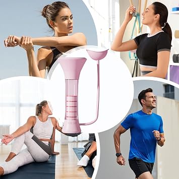 Breathing Dumbbell - Type-C Charging Lung Capacity Training Exercise Device | Weight Loss Deep Breathing Dumbbell,for Men Women Home Office Workout Morning Night Warm Up Outdoor Travel