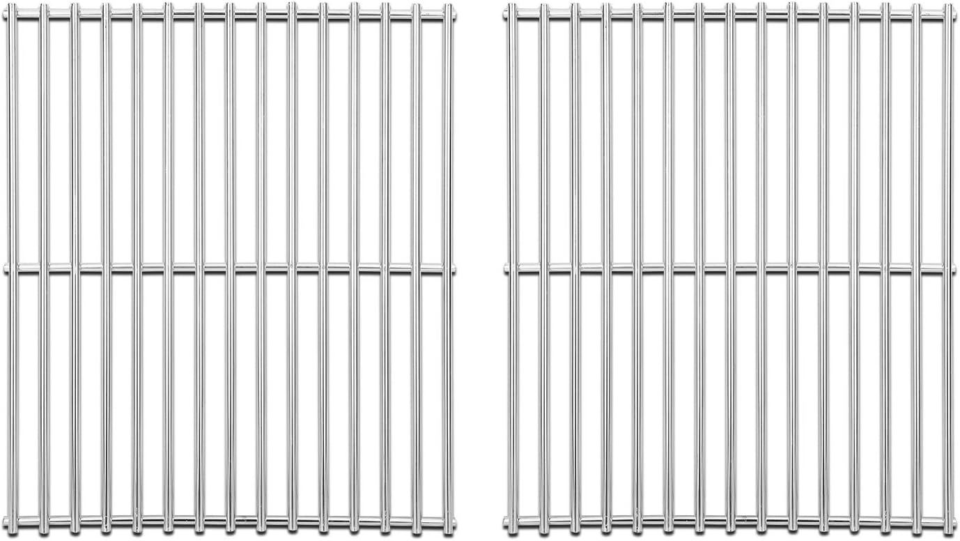 15 inch Grill Grate for Broil-Mate 165154 195554, Broil King Replacement Grates 986557, 9869-54, 9869-57, Signet 70, 20, 90, Crown 10, 20, 40, 90, Huntington 6666-54, Sterling 1155-54, stainless steel