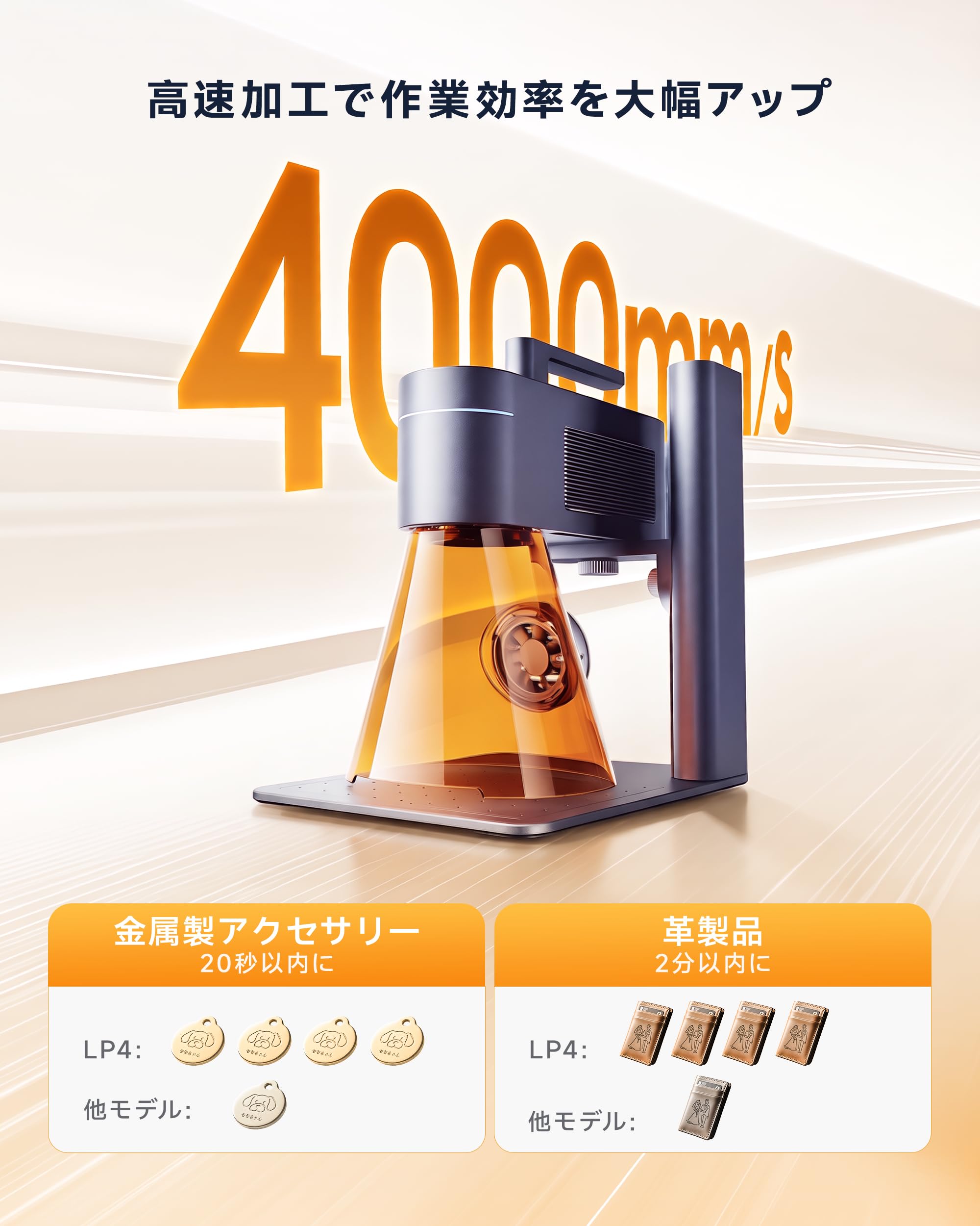 LaserPecker 4 レーザー彫刻機 家庭用 青色レーザーと赤外線レーザー Amazon.co.jp: LaserPecker 4 レーザー彫刻機 DIY家庭用·業務用 青色