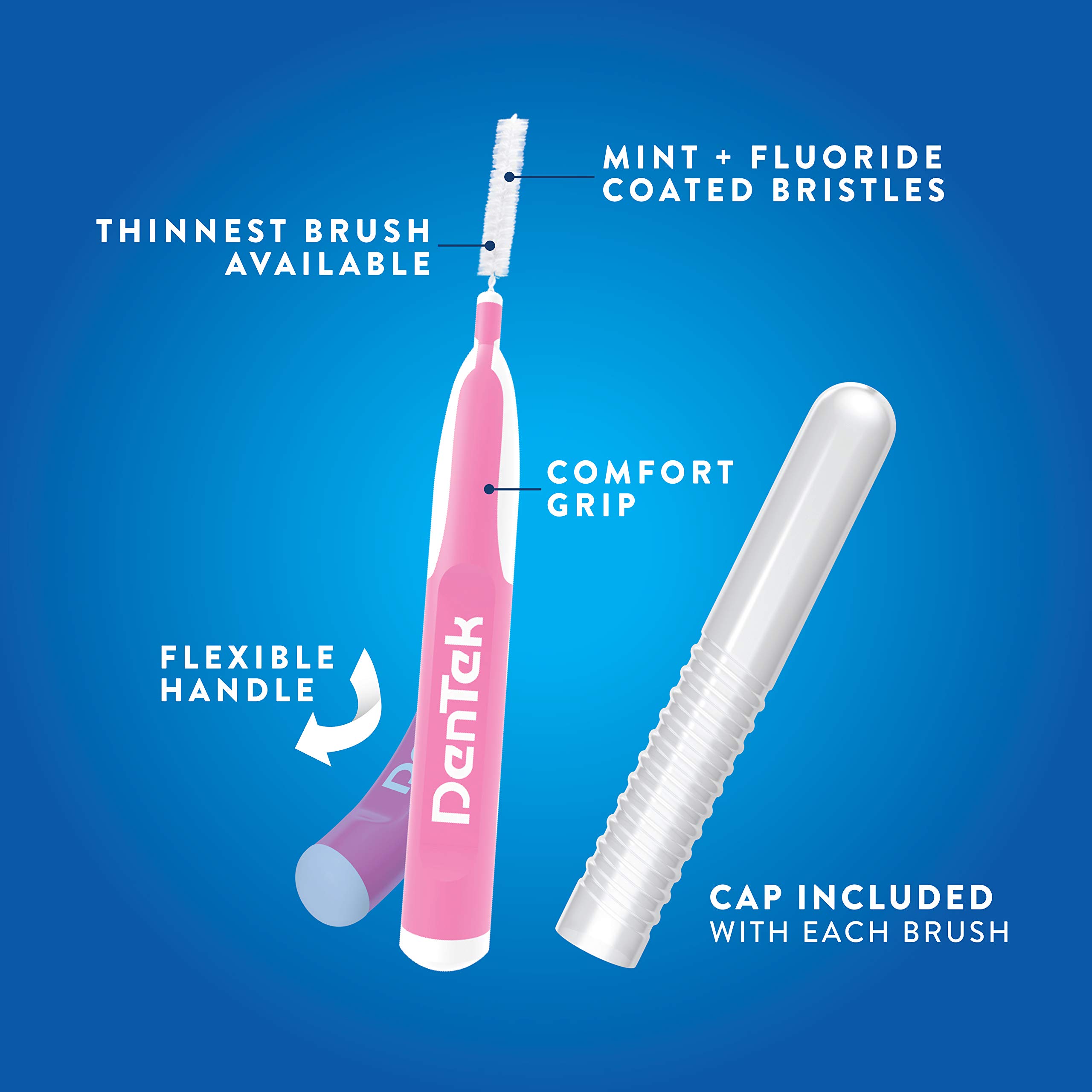 DenTek Easy Brush Micro Tight Interdental Cleaners 16 Ea, 16count