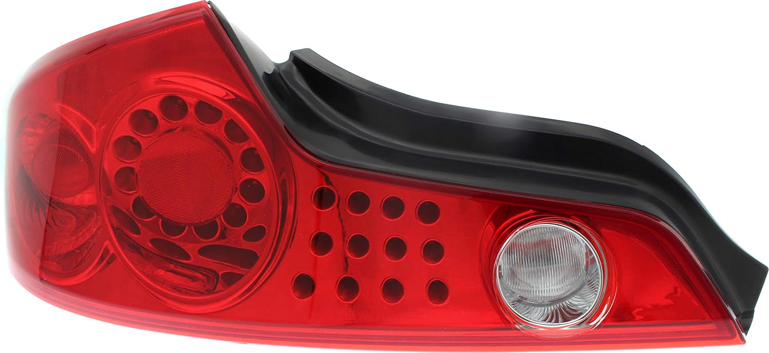 Compatible with 03-05 G35 3.5L V6 Coupe Taillight Taillamp Rear Brake Light Tail Lamp with Bulb Left Driver Side