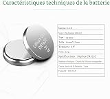 LiCB CR1632 Batteria Bottone al litio 3V, confezione da 10 - 2