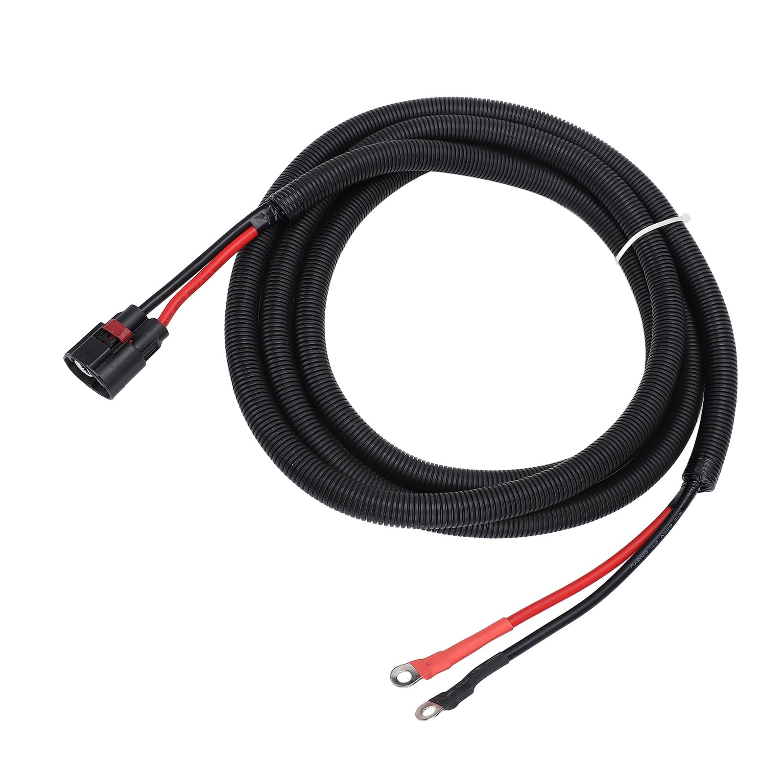 Qqmora Kabel Kierownicy o Wysokiej Wytrzymałości na Rozciąganie z wiązką Pompy Wspomagania Kierownicy, 4ft 8M0150103, Idealny do środków do Oczyszczania Silnika na Zewnątrz Akcesoria