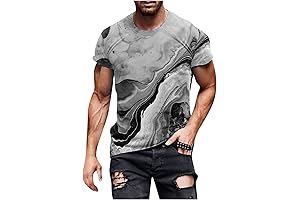 urbancrewz Men's Crewneck Summer Shirts