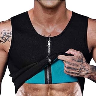 camisa do colete dos esportes dos homens | Camisas sem manga Colete modelador de corpo com zíperes - Tops de musculação Camisas de compressão para salas de ioga Gzales