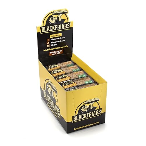 Blackfriars Flapjack Multipack Bars - Plain Original Flapjacks 25 x 110g | Flapjack Bars Individually Wrapped | Breakfast Bars Suitable for Vegetarians [UK company] - Original - 25 x 110 g