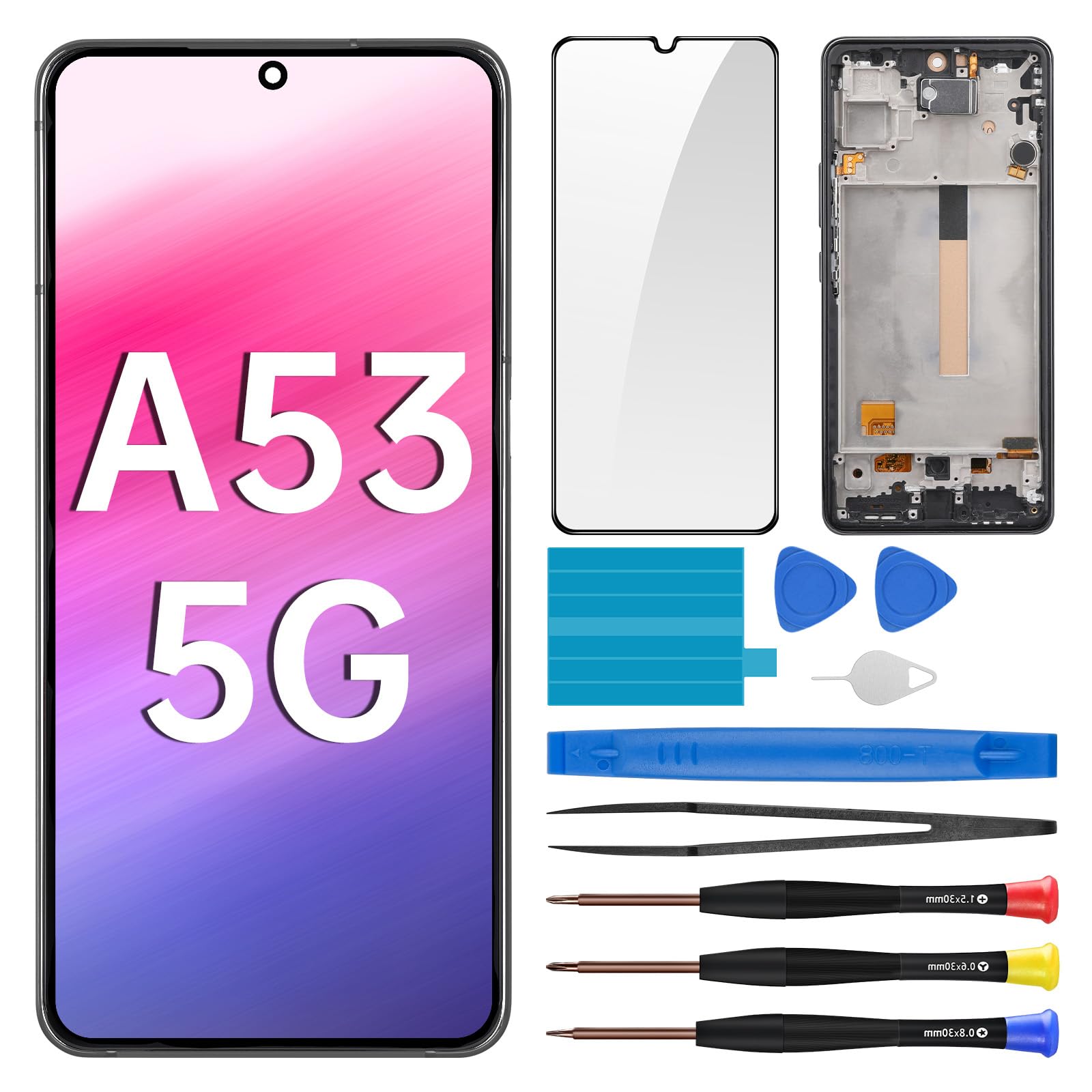 Amazon.com: BESJMYT for Samsung Galaxy A53 5G Screen Replacement