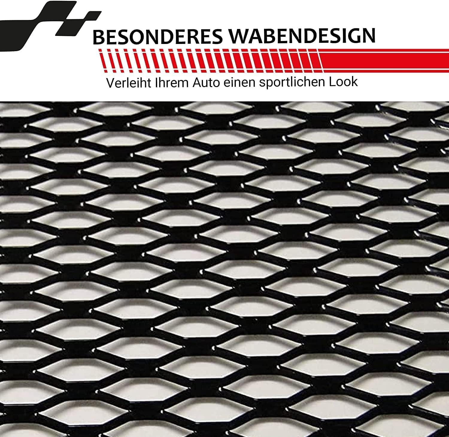 Rejilla Automotriz De Aluminio Recortable 100 X 33 Cm