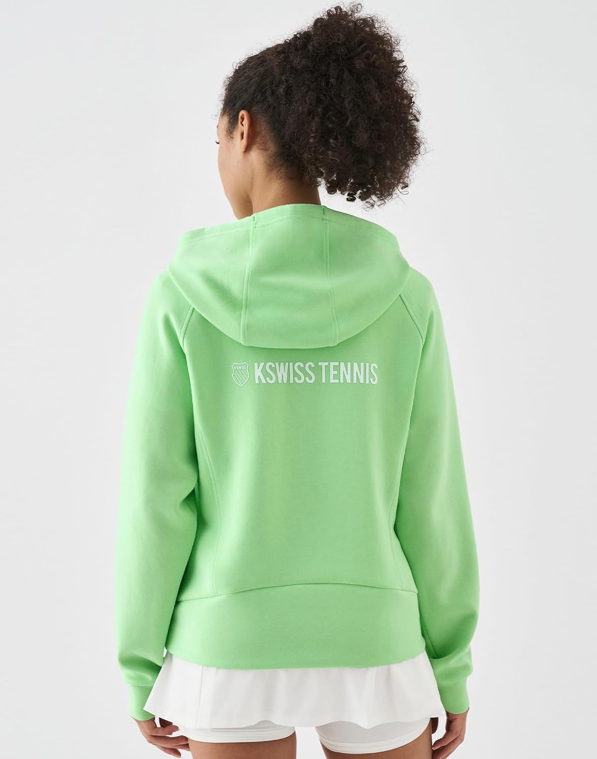 K-Swiss Hoodies for Women - Long Sleeve Pullover Hooded Sweatshirt with Pocket Casual Athletic Workout Top - Image 3