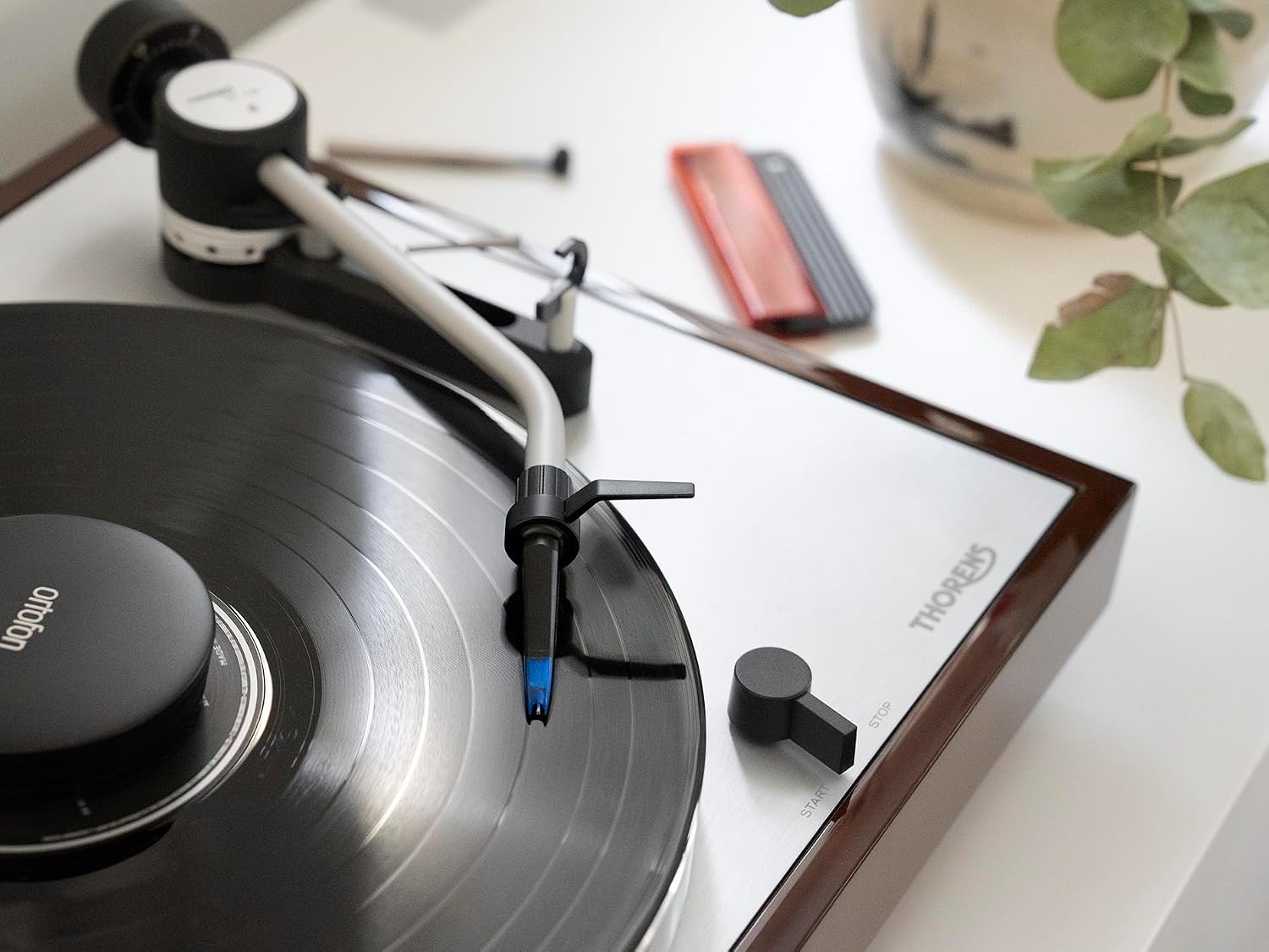 Ortofon Concorde Music Blue Phono Cartridge Tool-Free Installation on S-shaped Tone Arms
