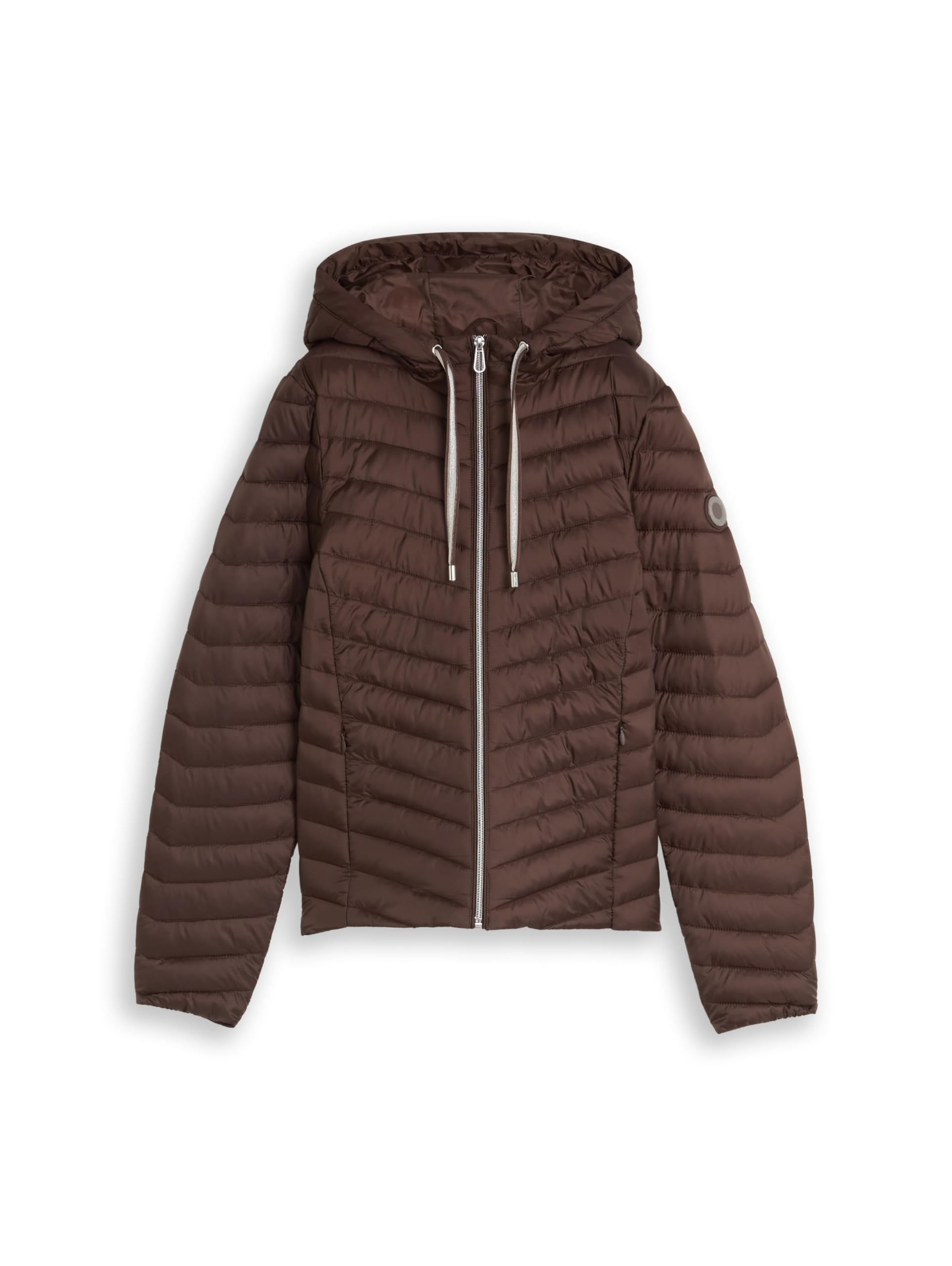 TOM TAILOR Damen 1051119 Lightweight Steppjacke mit Kapuze