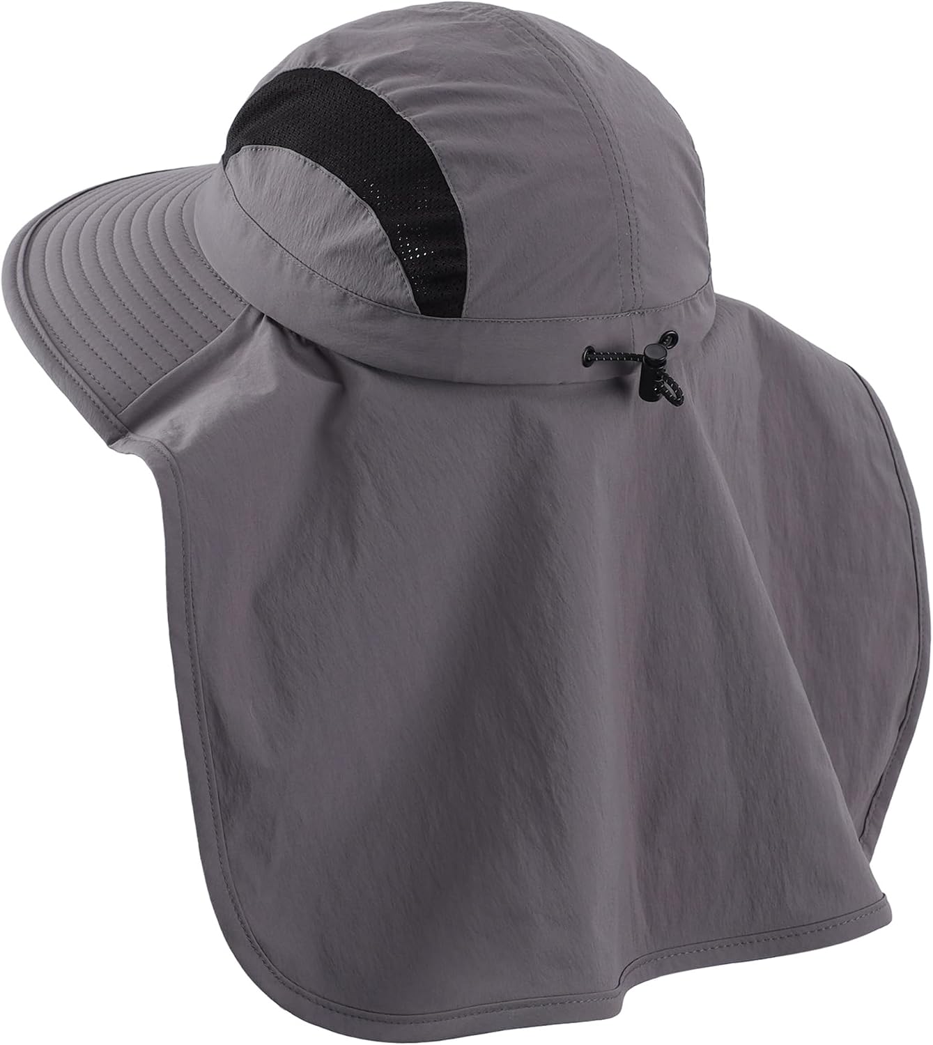 Connectyle UPF 50+ Wide Brim Sun Hat for Men Women Outdoor UV Protection Fishing Hat with Neck Flap Cover Safari Bucket Hats