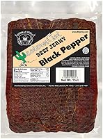 Vista 1 de Buffalo Bills 18oz Black Pepper Western Cut Big Slab Beef Jerky (15 losas de carne seca por bolsa)