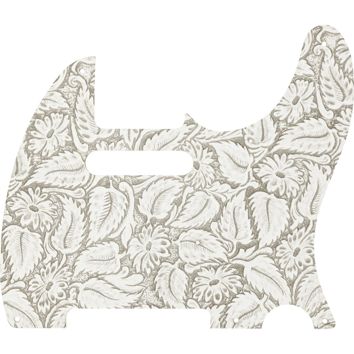 Fender Waylon Jennings Pickguard White - Battipenna