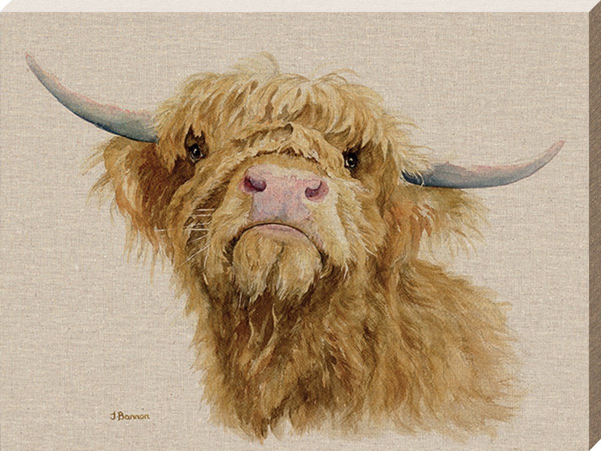 Jane Bannon Canvas, Multi-Colour, 30 x 40 cm