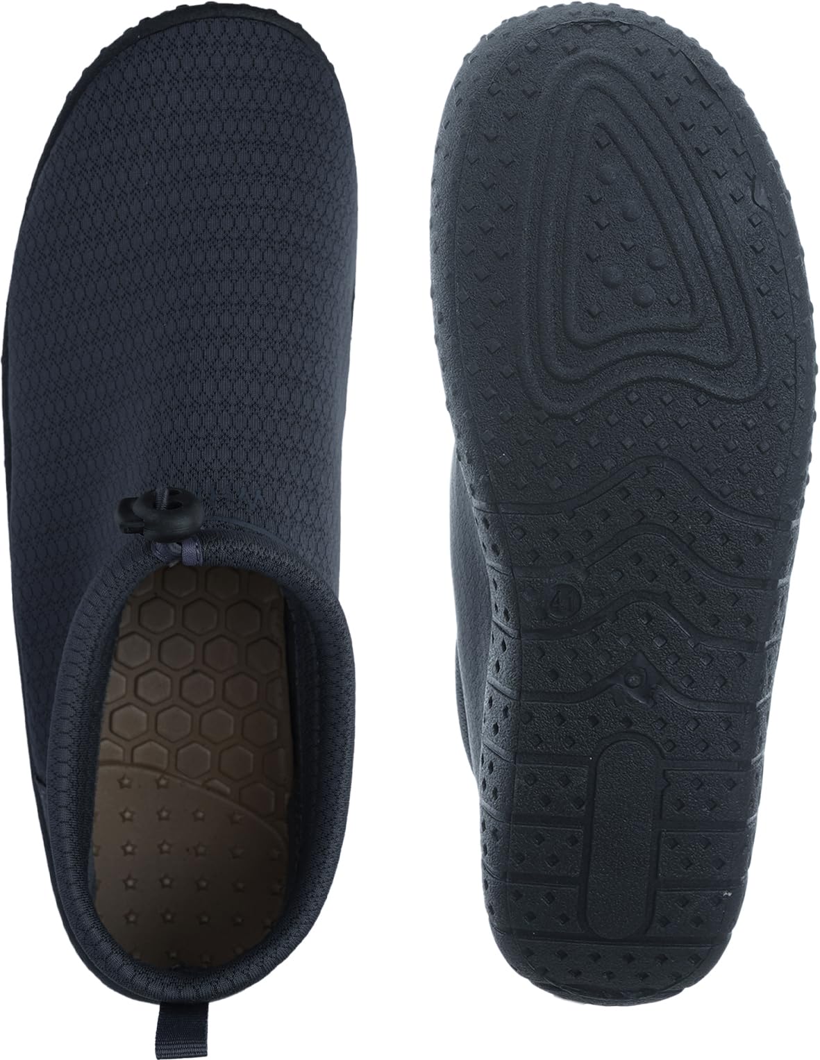 WHITIN Zapatos para el Agua Zapatos Acuáticos para Mujer y Hombre Zapatos de Playa de Secado rápido con Suela Gruesa