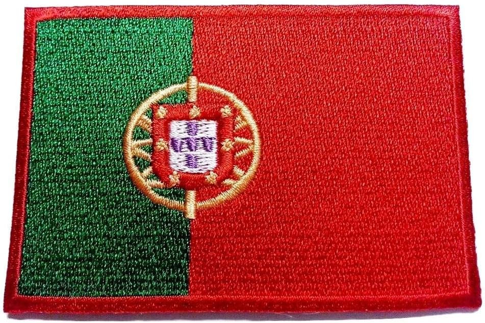 U24 Aufnäher Portugal – Gestickter Patch, Ca. 8x5 Cm, Zum Aufnähen Oder Aufbügeln