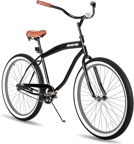 Miniatura 15 de JOYSTAR Bicicleta de crucero de playa de 20", 24", 26" para niñas, niños, hombres y mujeres, bicicletas de crucero para niños de una sola velocidad